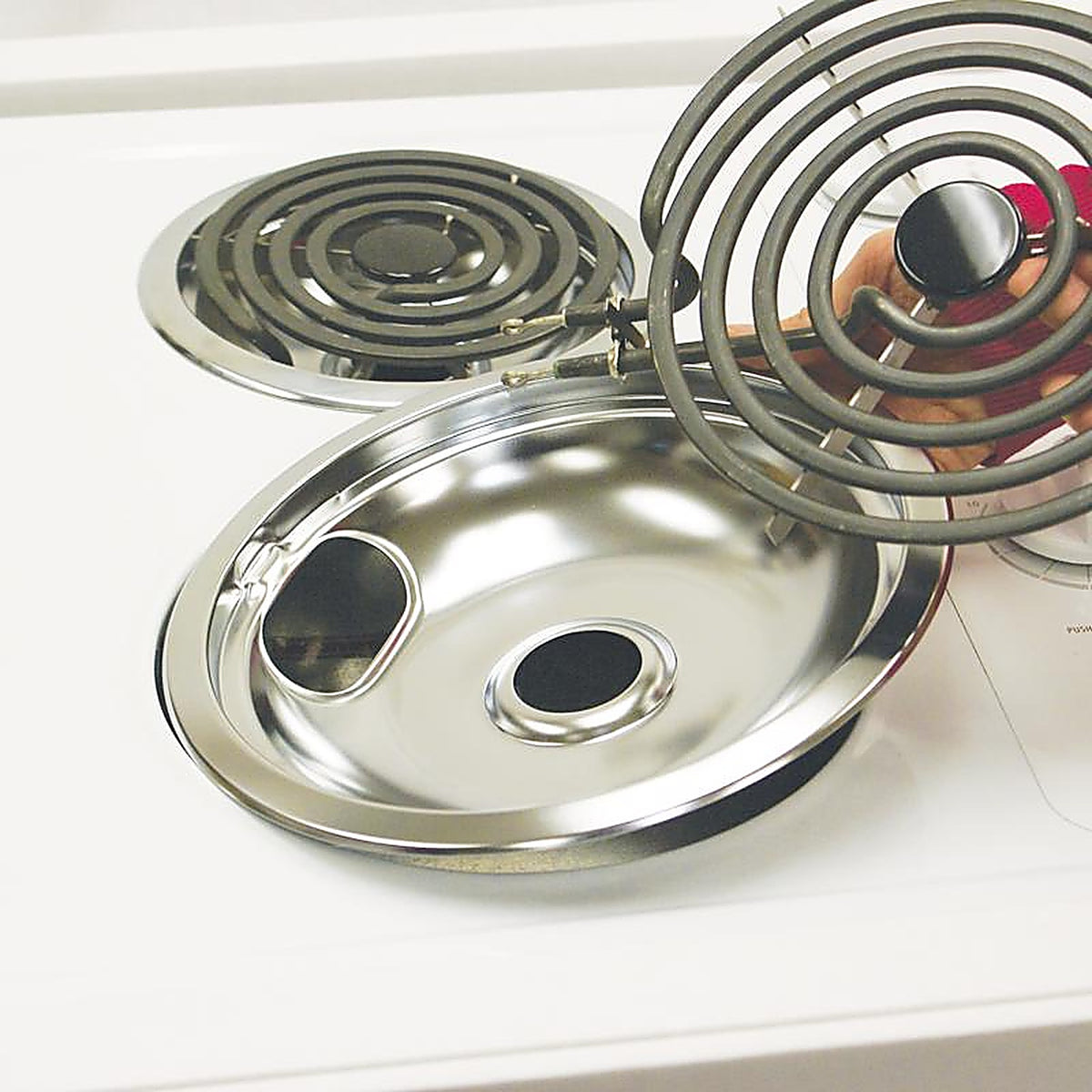 Range Kleen - 140ABULK12 - Steel Drip Bowls
