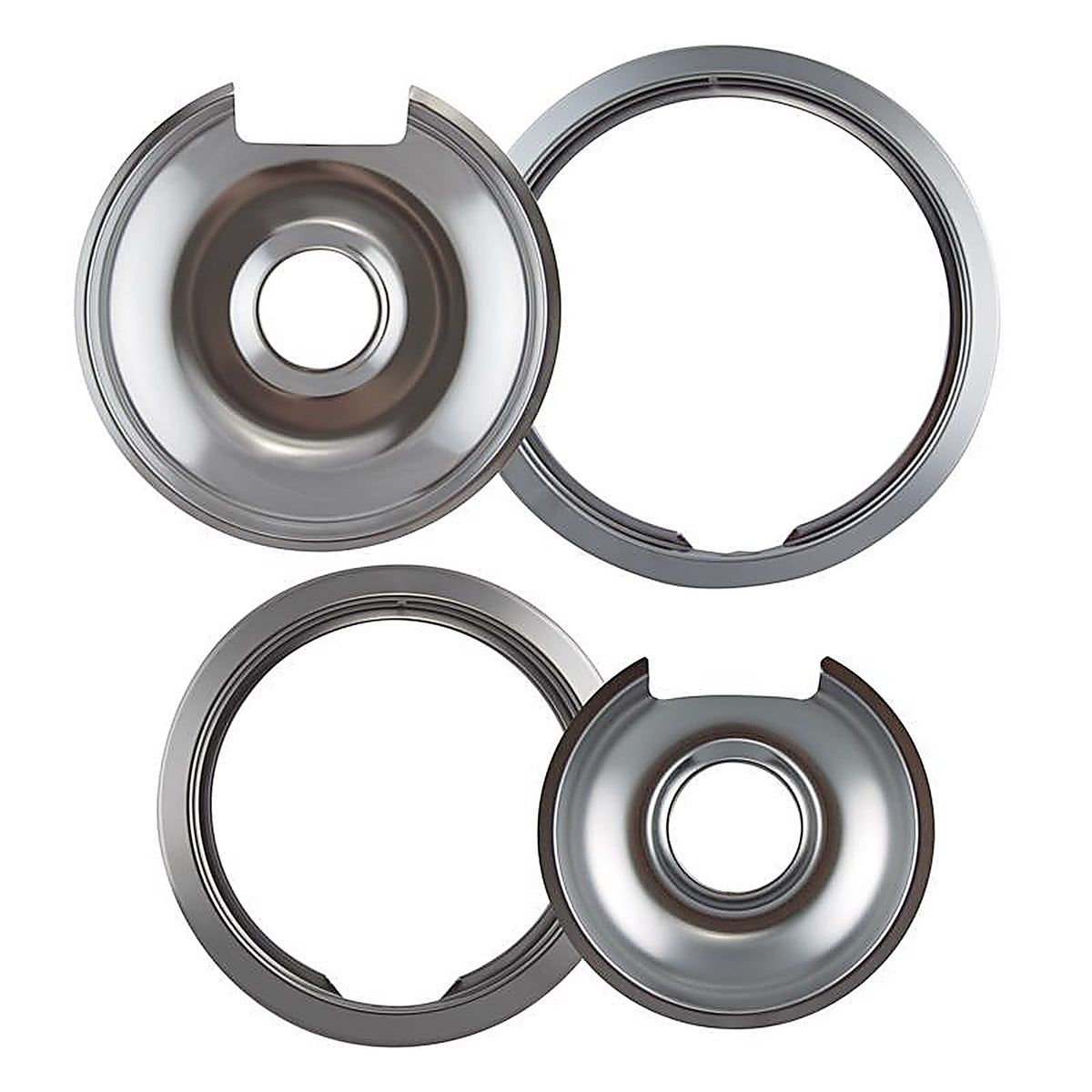 Range Kleen - 1034R68U4X - Steel Drip Pans and Trim Rings 6.19 In. W