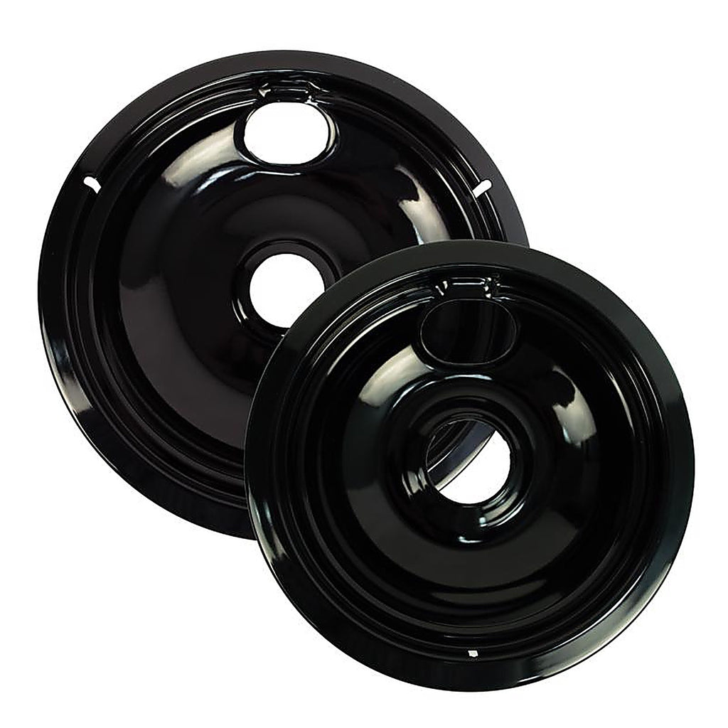 Range Kleen - P101P2 - Black Porcelain Drip Bowl