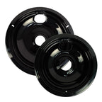 Range Kleen - P101P2 - Black Porcelain Drip Bowl