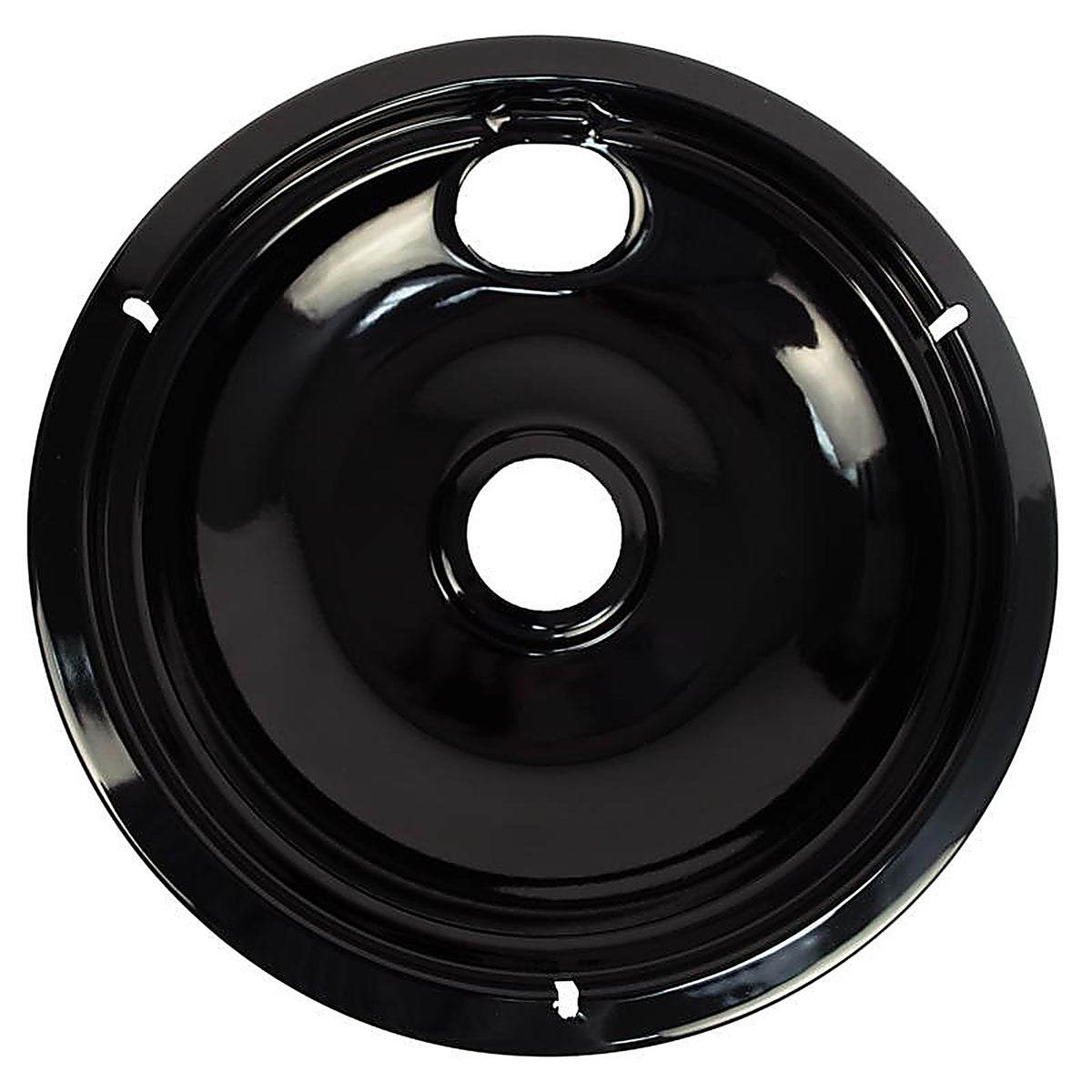 Range Kleen - P101P2 - Black Porcelain Drip Bowl
