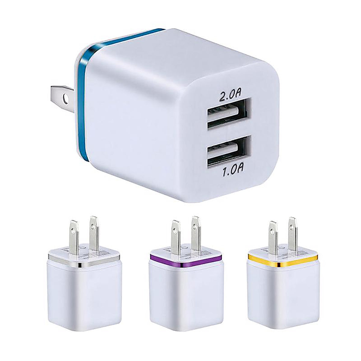 Diamond Visions - 01-2668 - 2 Port USB Wall Charger