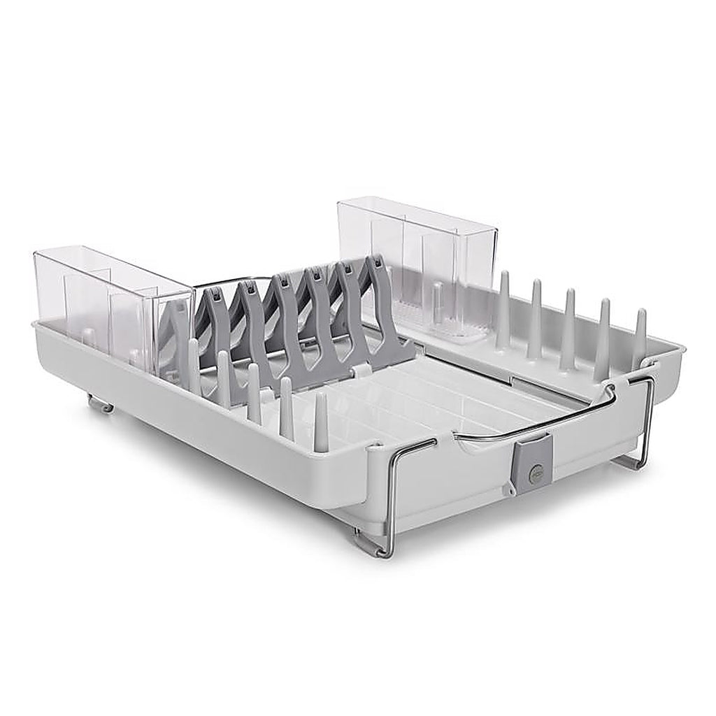 OXO - 1473480 - Good Grips 19 In. L X 16 In. W X 5 In. H Gray Stainless Steel Dish Rack
