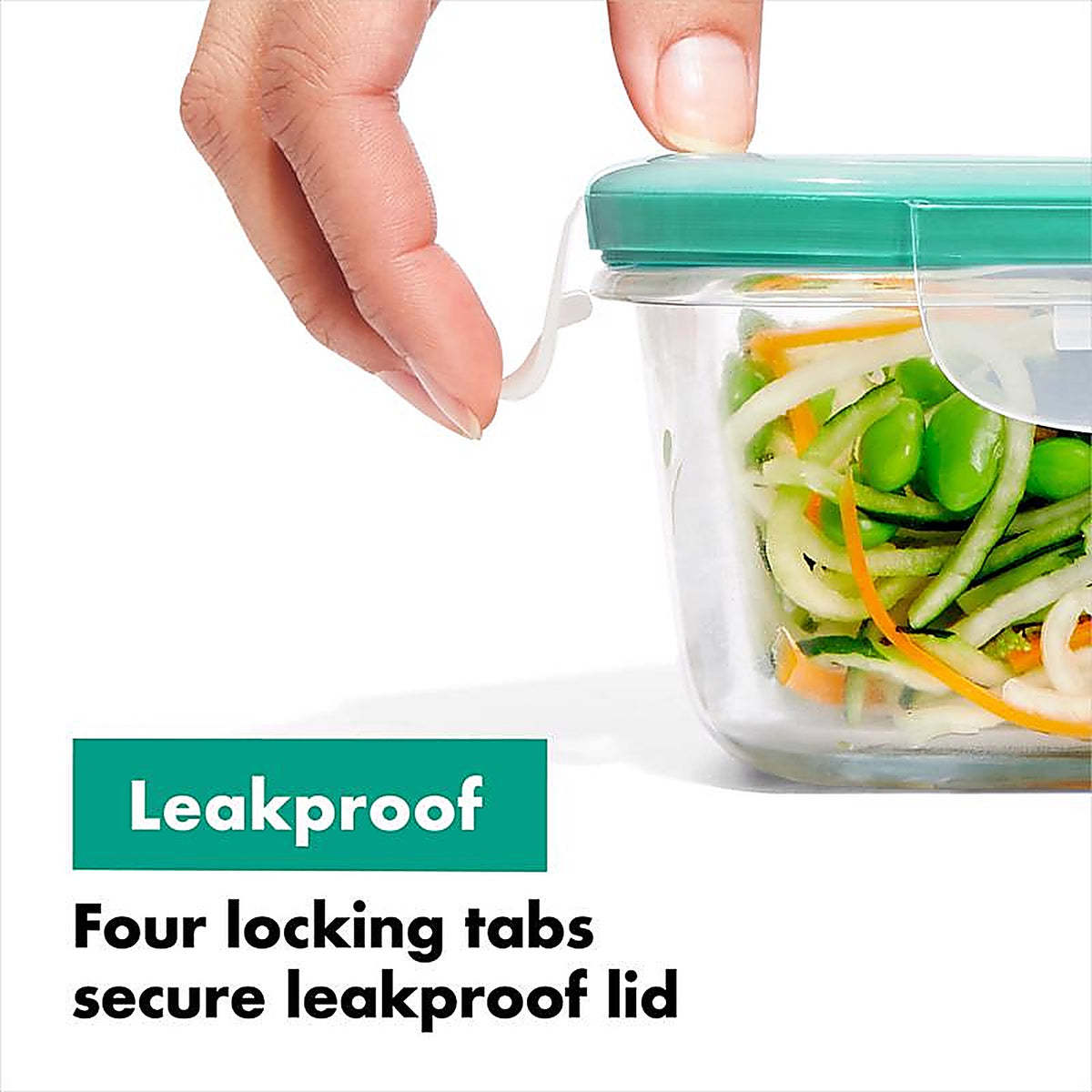 OXO - 11174500 - Good Grips 4 Cups Clear Food Container and Lid 1 Pack