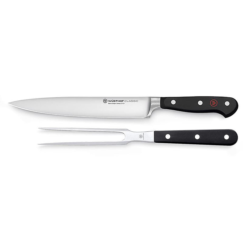Wusthof - 1120160204 - Stainless Steel Carving Set 2 Piece