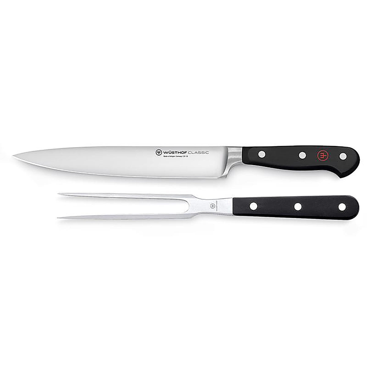 Wusthof - 1120160204 - Stainless Steel Carving Set 2 Piece