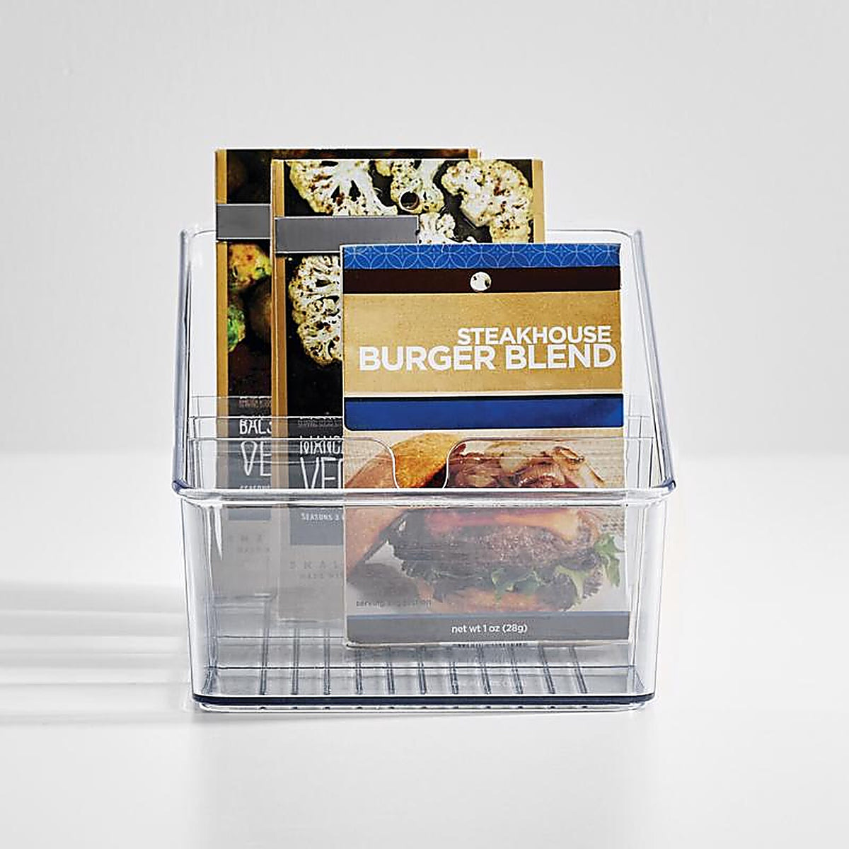 Idesign - 77650 - 5 In. H X 6 In. W X 11 In. D Plastic Packet Organizer