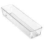 Idesign - 70019C - 2 In. H X 3 In. W X 12 In. D Plastic Drawer Organizer