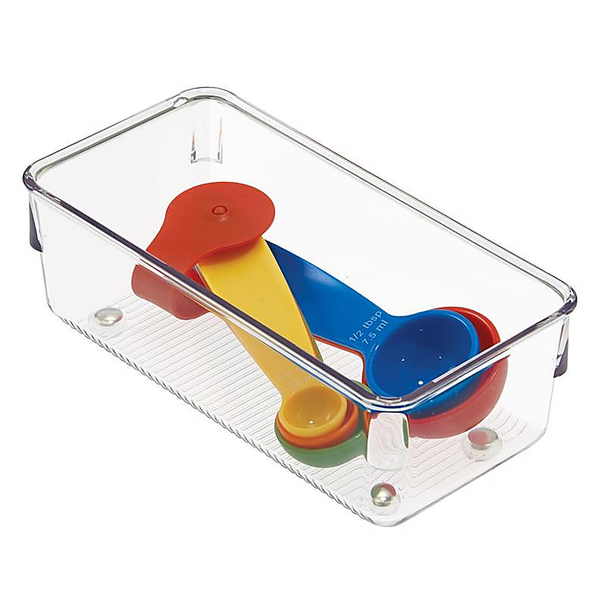 Idesign - 70018C - 2 In. H X 3 In. W X 6 In. D Plastic Drawer Organizer