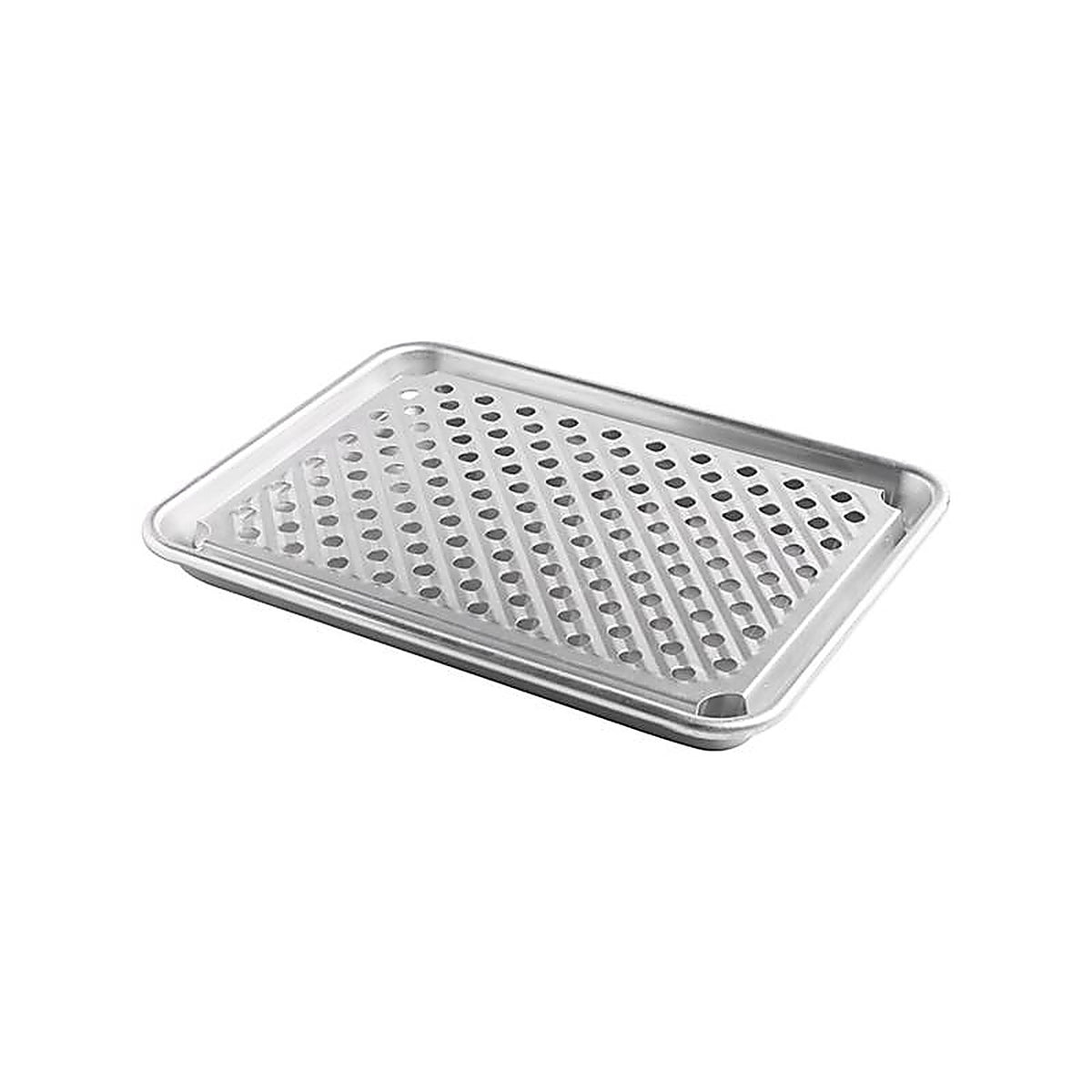 Nordic Ware - 45330 - Aluminum Baking Sheet with Cooling Rack 12.1 In. Silver