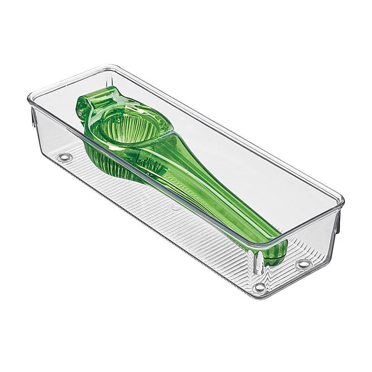 Idesign - 70017C - 2 In. H X 3 In. W X 9 In. D Plastic Drawer Organizer
