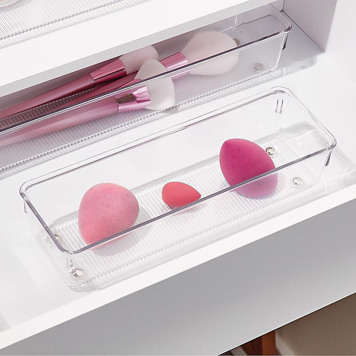 Idesign - 70017C - 2 In. H X 3 In. W X 9 In. D Plastic Drawer Organizer