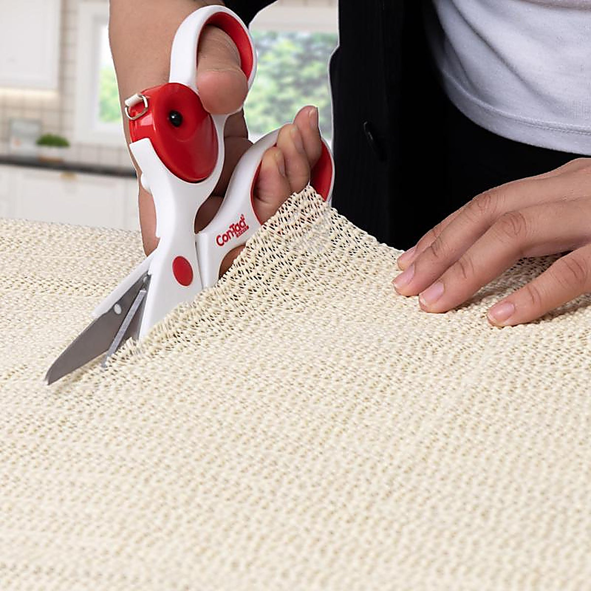 Con-Tact - VATG-V14740-03 - Light Cushion 9 Ft. W X 12 Ft. L Polyester Indoor Rug Pad