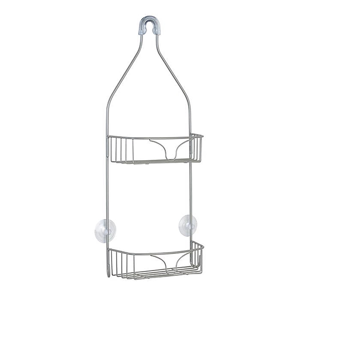 Zenna Home - 7543NN - 21 In. H X 8.75 In. W X 4.17 In. L Satin Nickel Shower Caddy