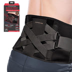 Copper Fit - CFPWRCRLXL - Back Pro Black Power X Straps Technology Compression Back Support Belt 1 Pack 1 Pack