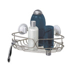 Zenna Home - 7844STL2 - Chrome Silver Stainless Steel Corner Basket
