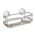 Zenna Home - 7842STL2 - Chrome Silver Stainless Steel Shower Basket