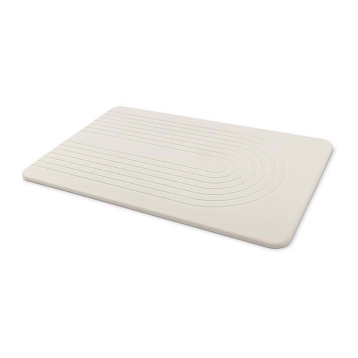 Core Home - AC66508 - 24 In. L X 16 In. W White Rubber Bath/Shower Cushion Mat
