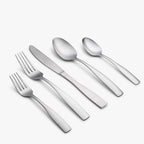 Cambridge - 26320CSLG12 - Madison Silver Stainless Steel Flatware Set 20 Piece