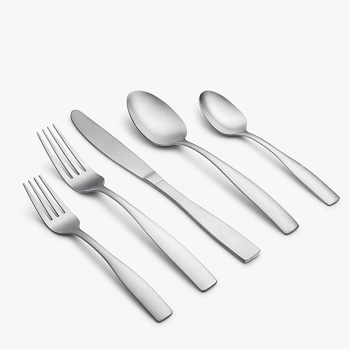 Cambridge - 26320CSLG12 - Madison Silver Stainless Steel Flatware Set 20 Piece