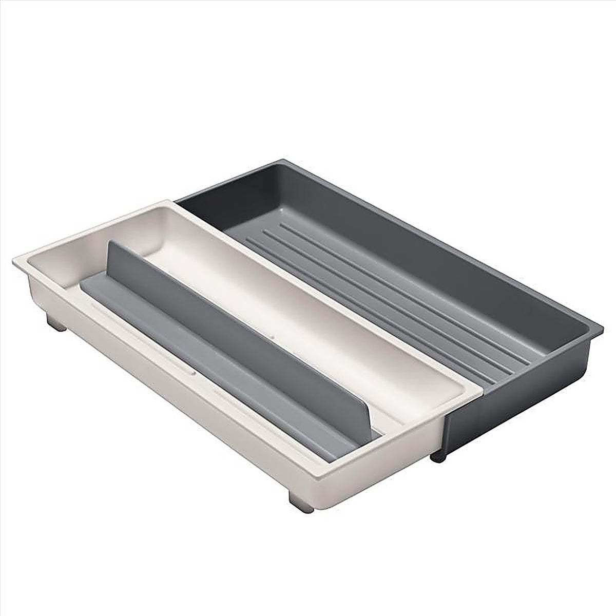 OXO - 13322400 - 7.5 In. H X 16.5 In. W X 2.55 In. D Plastic Adjustable Drawer Organizer