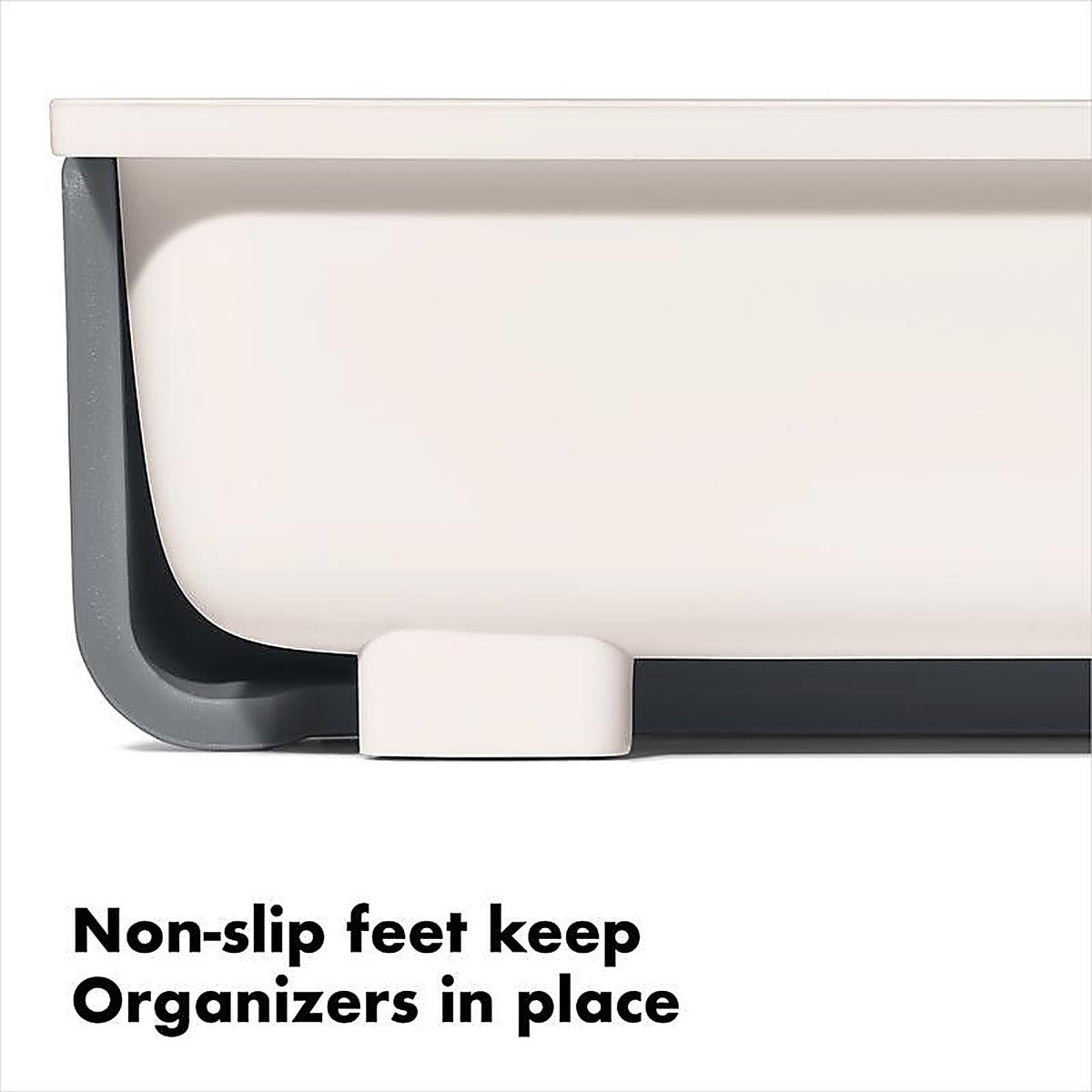 OXO - 13322400 - 7.5 In. H X 16.5 In. W X 2.55 In. D Plastic Adjustable Drawer Organizer