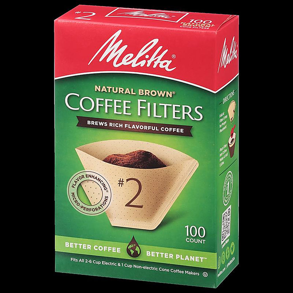 Melitta - 622752 - 6 Cups Brown Cone Coffee Filter 1 Pack