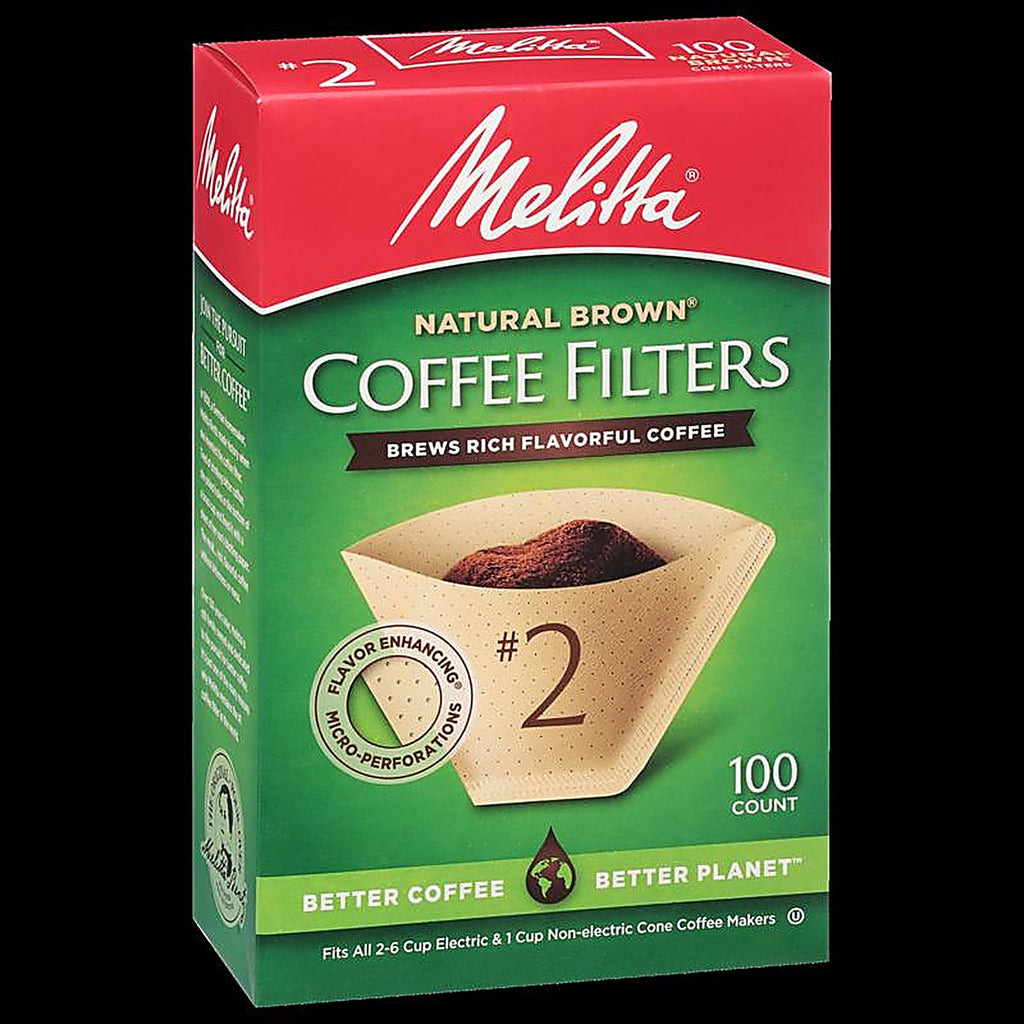 Melitta - 622752 - 6 Cups Brown Cone Coffee Filter 1 Pack