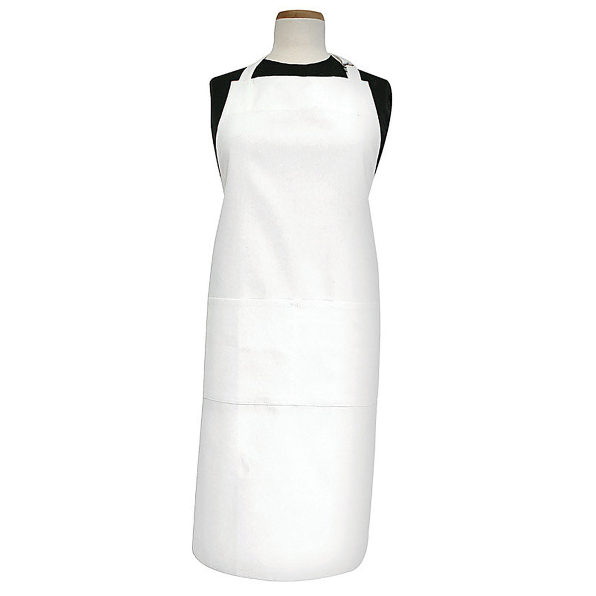 Ritz - 70413 - 2 Pocket White Cotton Solid Apron