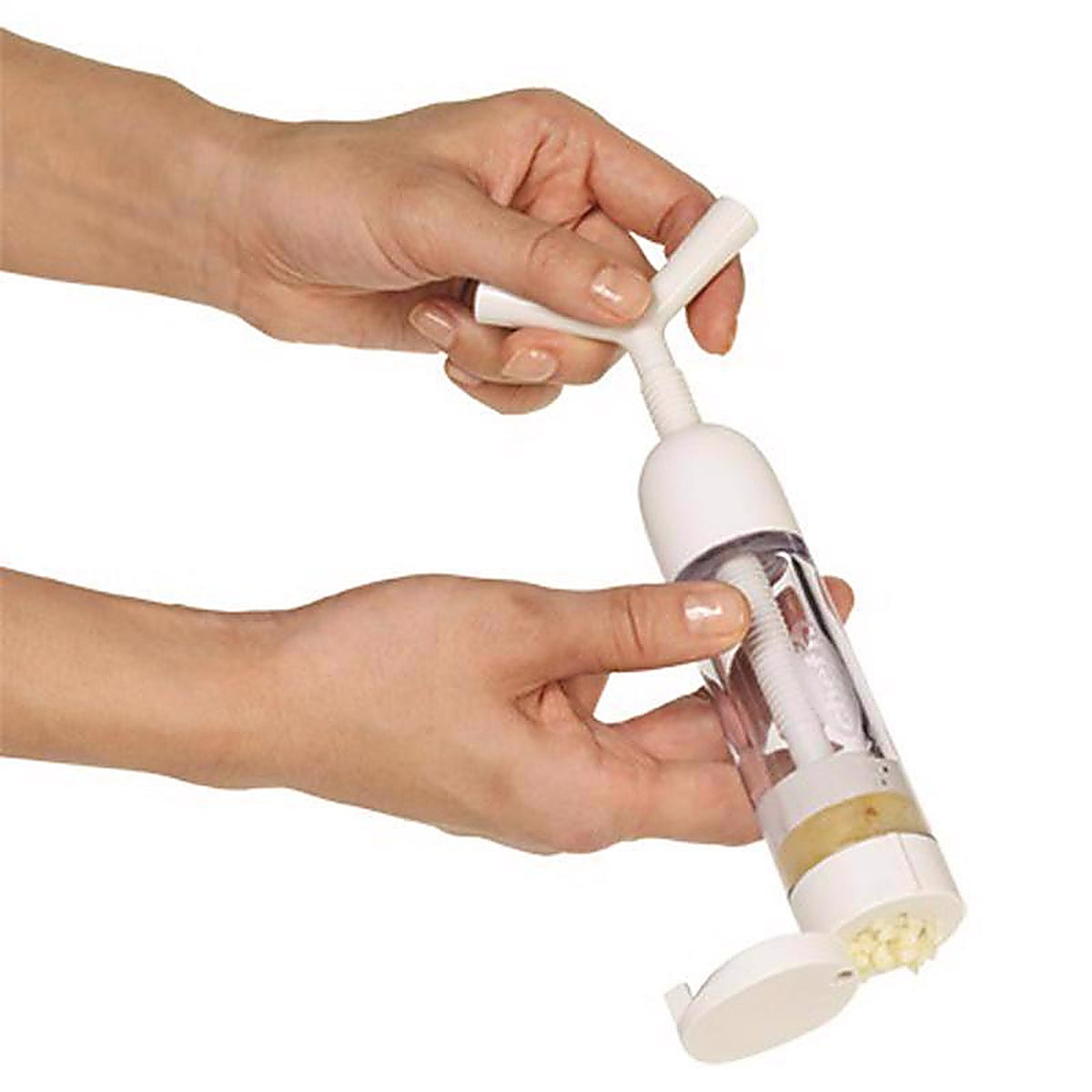 Chefn 102-474-009 Chefn White Plastic Garlic Machine