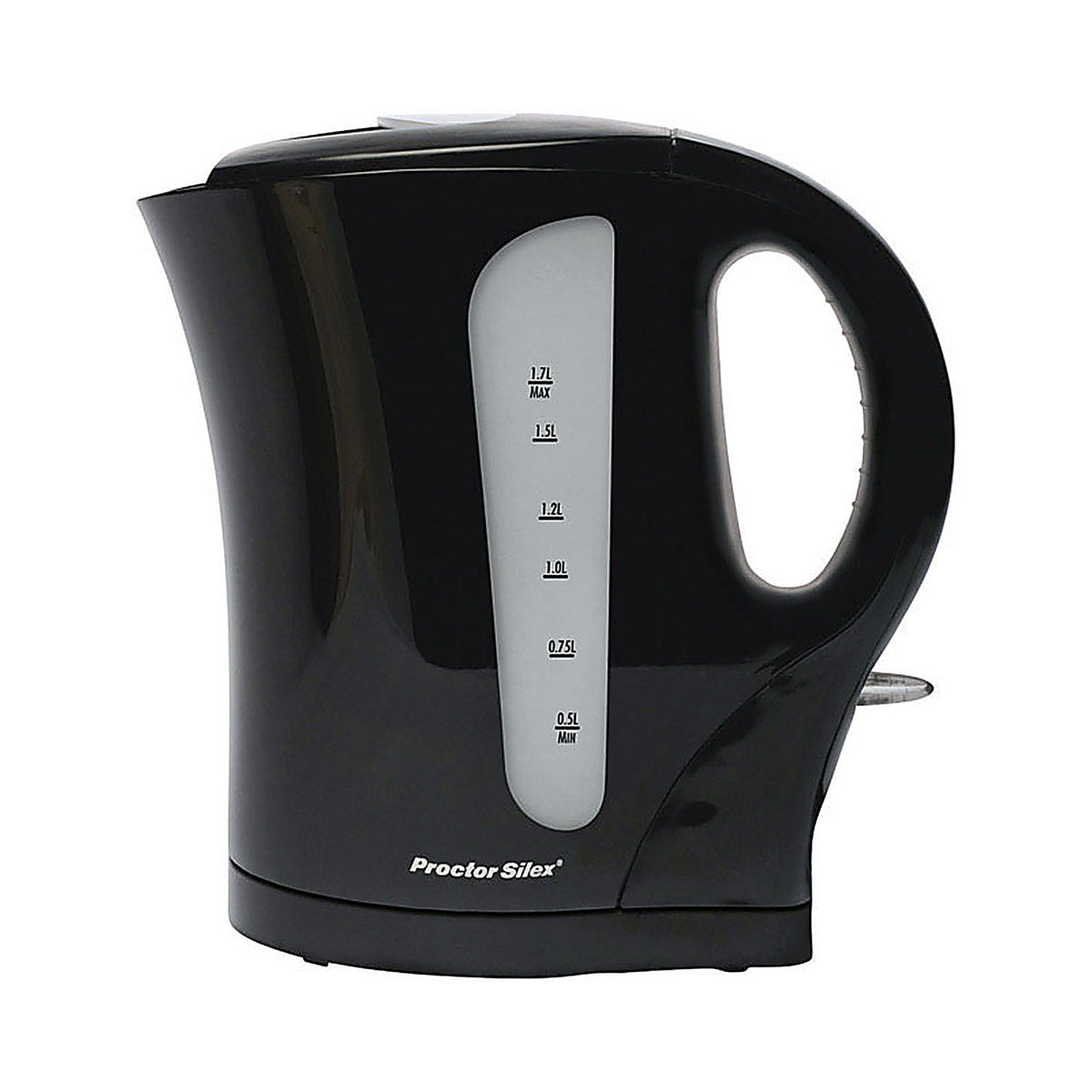 Proctor Silex - K4097G - Black Glass/Plastic 1.7 L Electric Tea Kettle