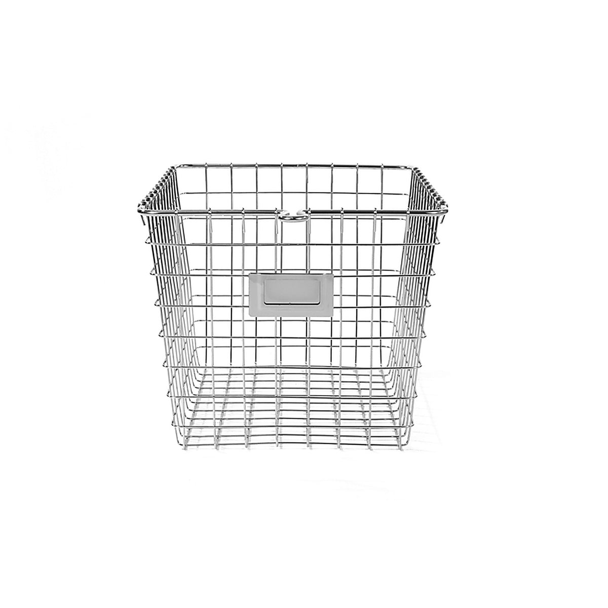 Spectrum - 47870 - 12.25 In. L X 9.25 In. W X 8 In. H Silver Storage Basket