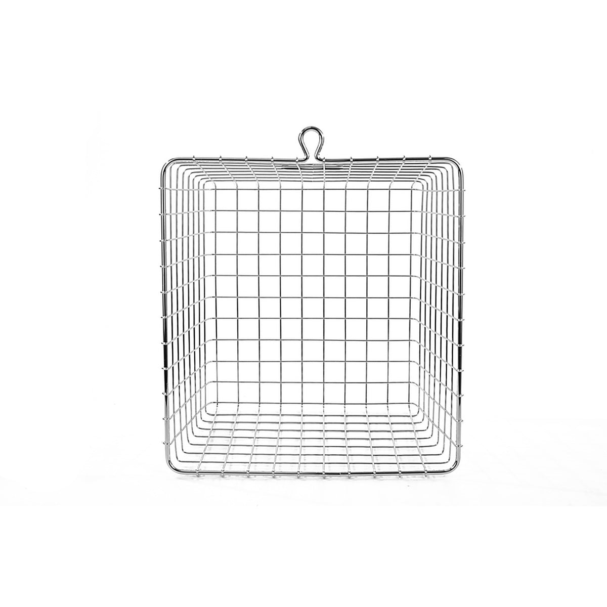 Spectrum - 47970 - 13.75 In. L X 11.25 In. W X 8 In. H Silver Storage Basket