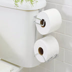 InterDesign 69030 Chrome Silver Over the Tank Toilet Paper Holder