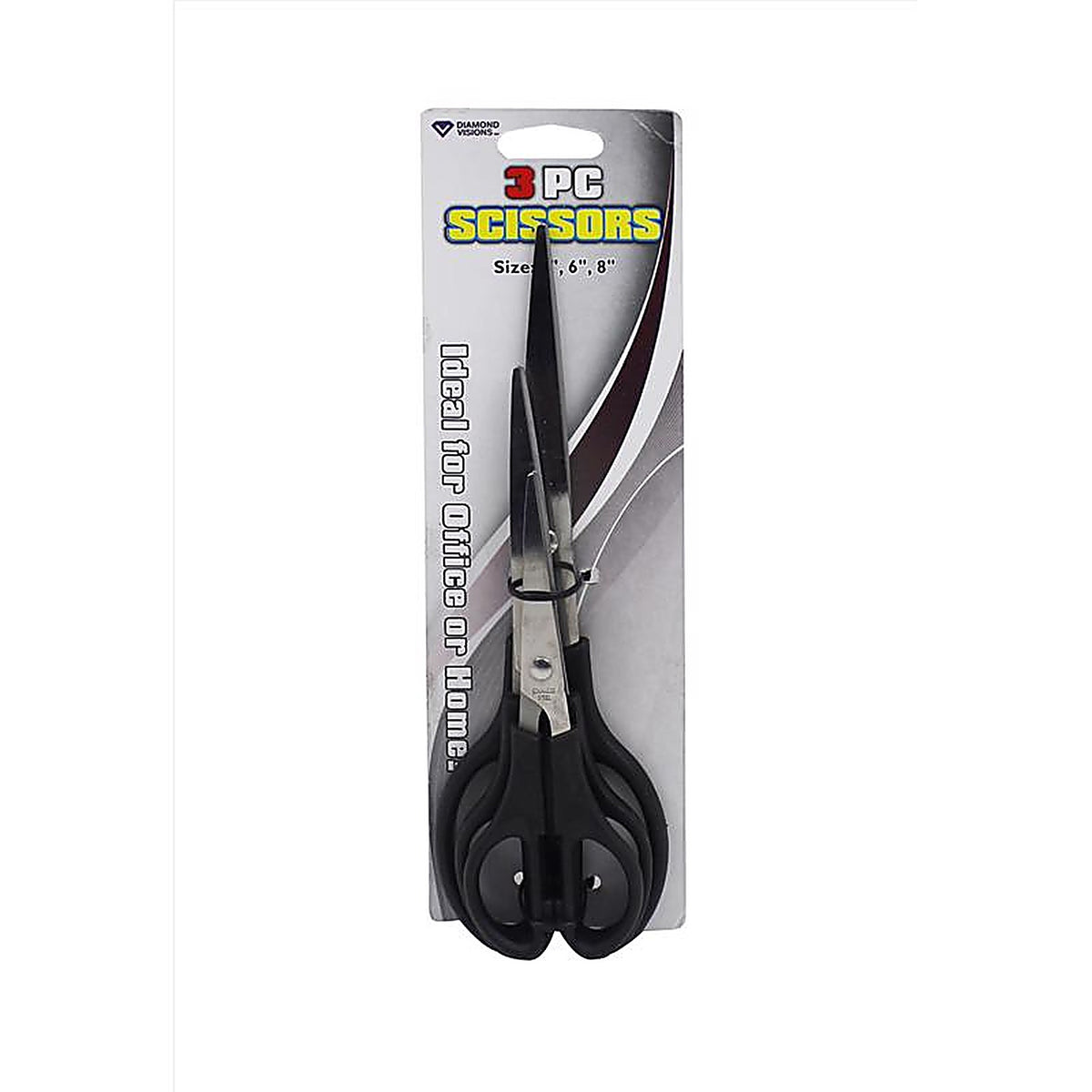 Diamond Visions 04-2405 Stainless Steel Scissors 3 pc