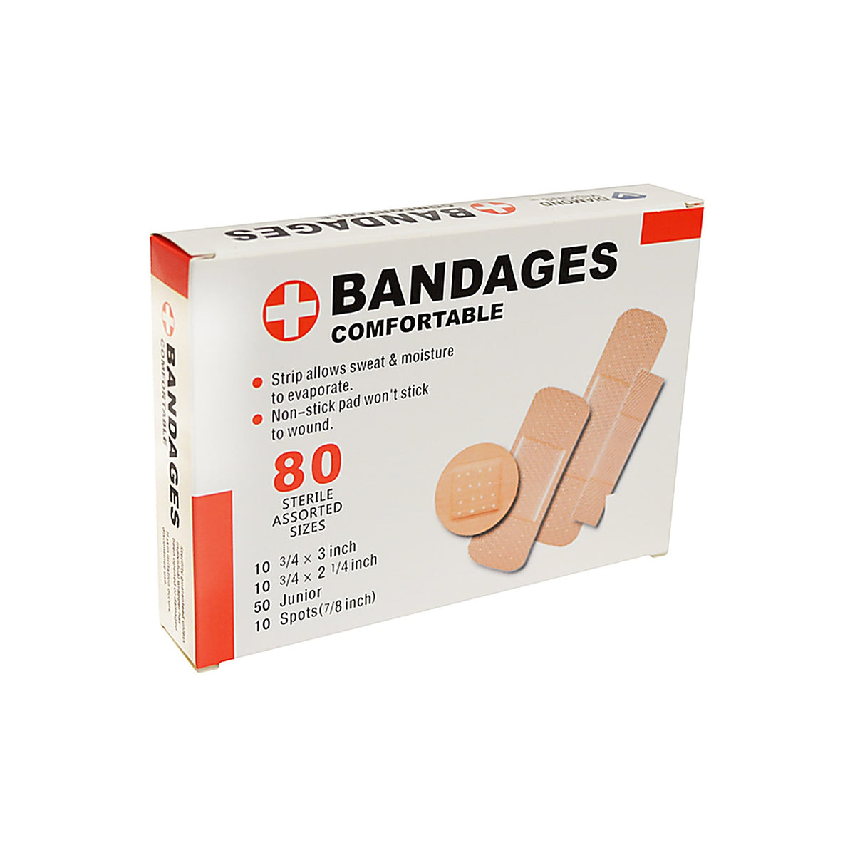 Diamond Visons - 06-2411 - Comfortable Bandage 80 pk