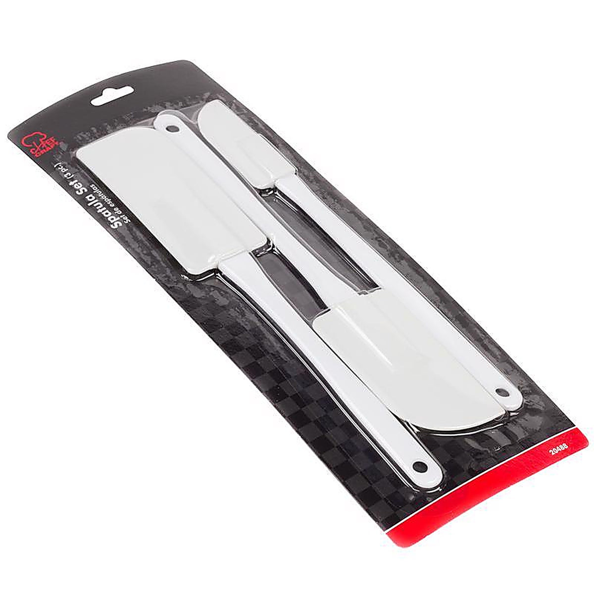 Chef Craft - 20488 - White Polypropylene Spatula Set
