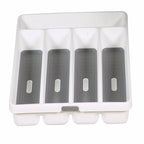 MadeSmart - 29105 - 2 In. H X 11 In. W X 13 In. D Plastic Silverware Tray