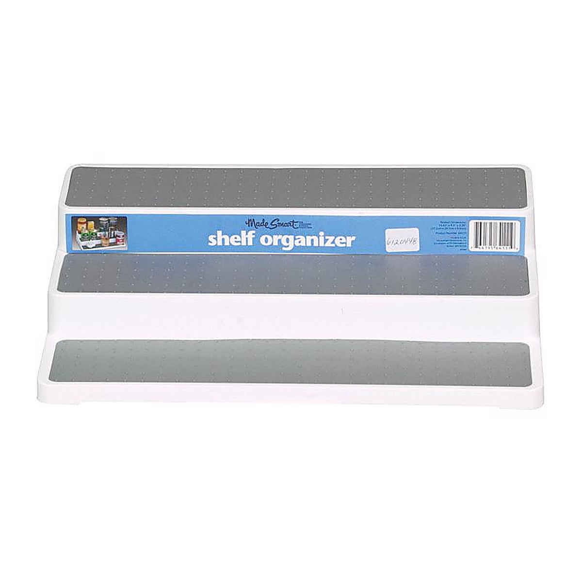 MadeSmart - 64222 - White Plastic Shelf Organizer