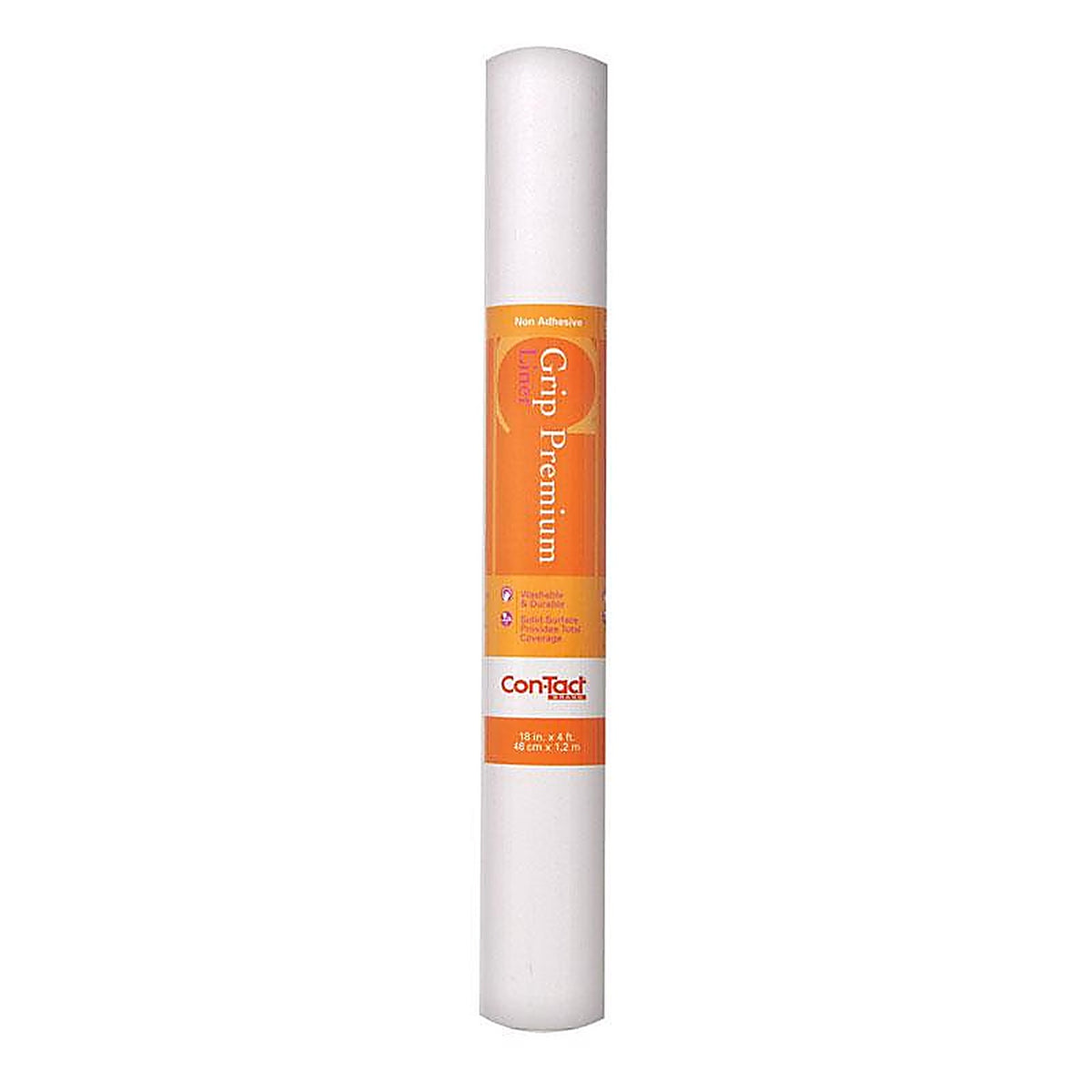 Con-Tact 04F-C6U52-06 Grip Premium 4 ft. L x 18 in. W White Non-Adhesive Shelf Liner