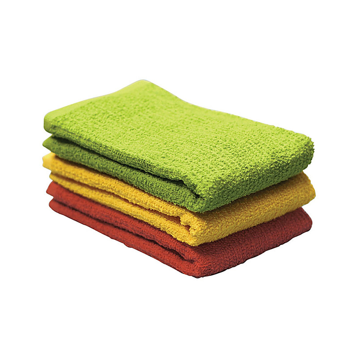 Ritz - 10018 - Soap&water White Cotton Solid Bar Mop Dish Cloth 3 Pack