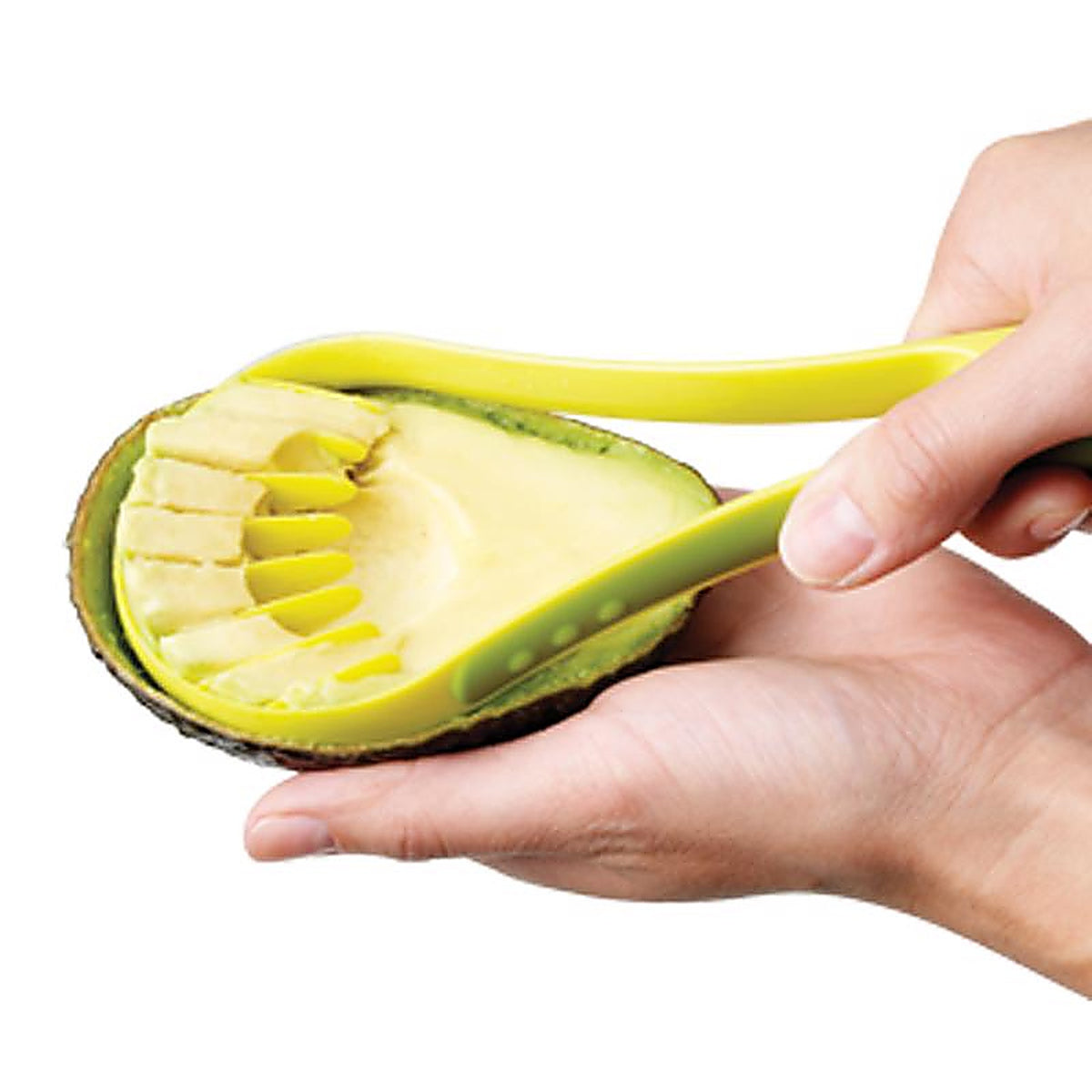 Chefn 102-028-011 Flexicado 9in. L Green Plastic Avocado Slicer