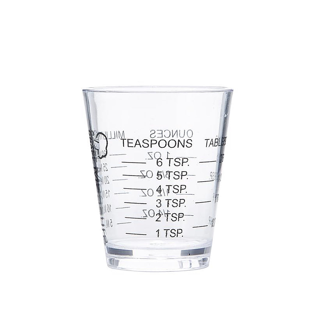 Chef Craft - 21283 - 1/8 Cups Plastic Clear Measuring Cup