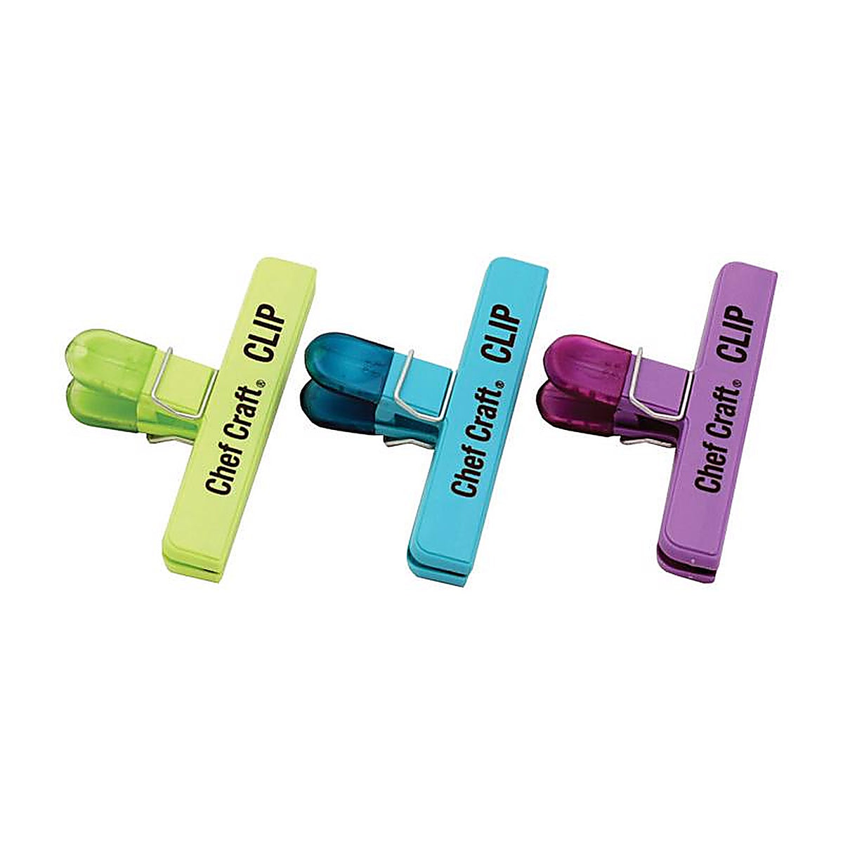Chef Craft 21292 6 in. L Assorted Colors Plastic Bag Clip