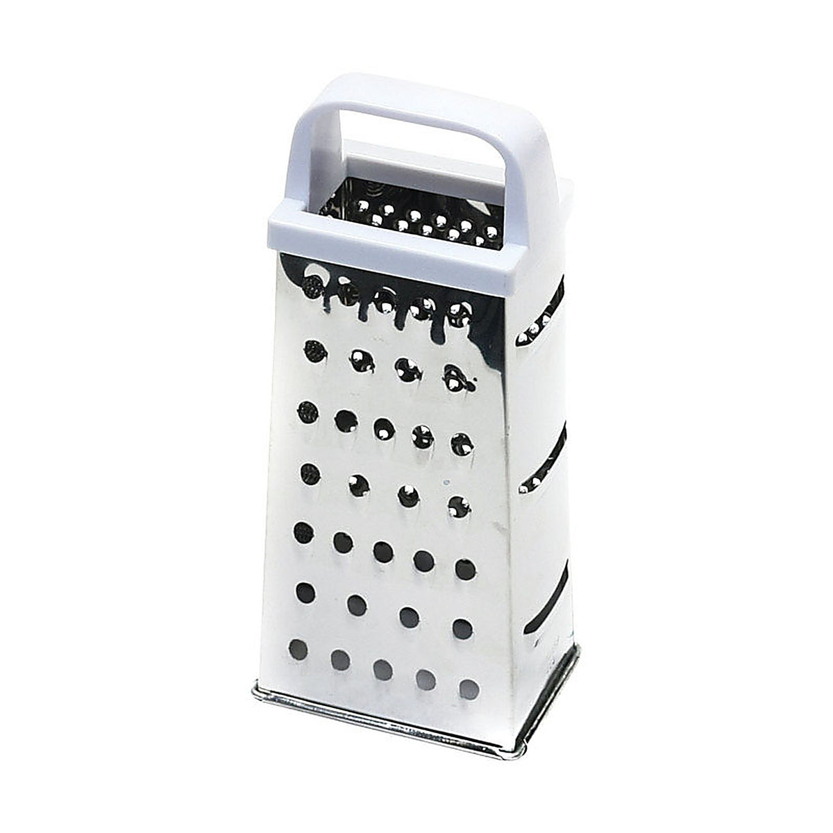 Chef Craft 21387 3-1/2 in. W x 8 in. L Silver/White Plastic/Stainless Steel 4-Sided Pyramid Grater