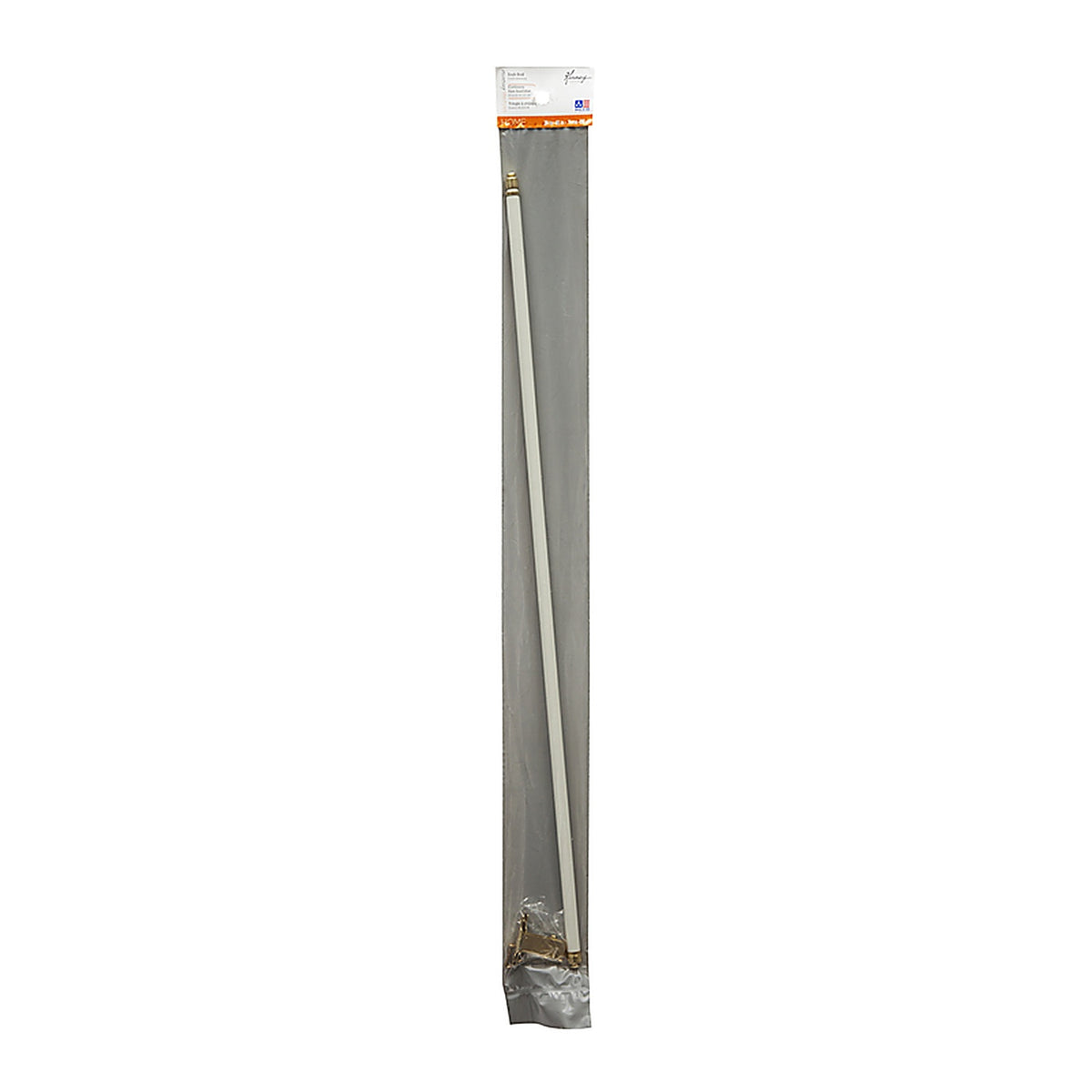 Kenney KN391/1 Enamel White Sash Rod 28 in. L x 48 in. L