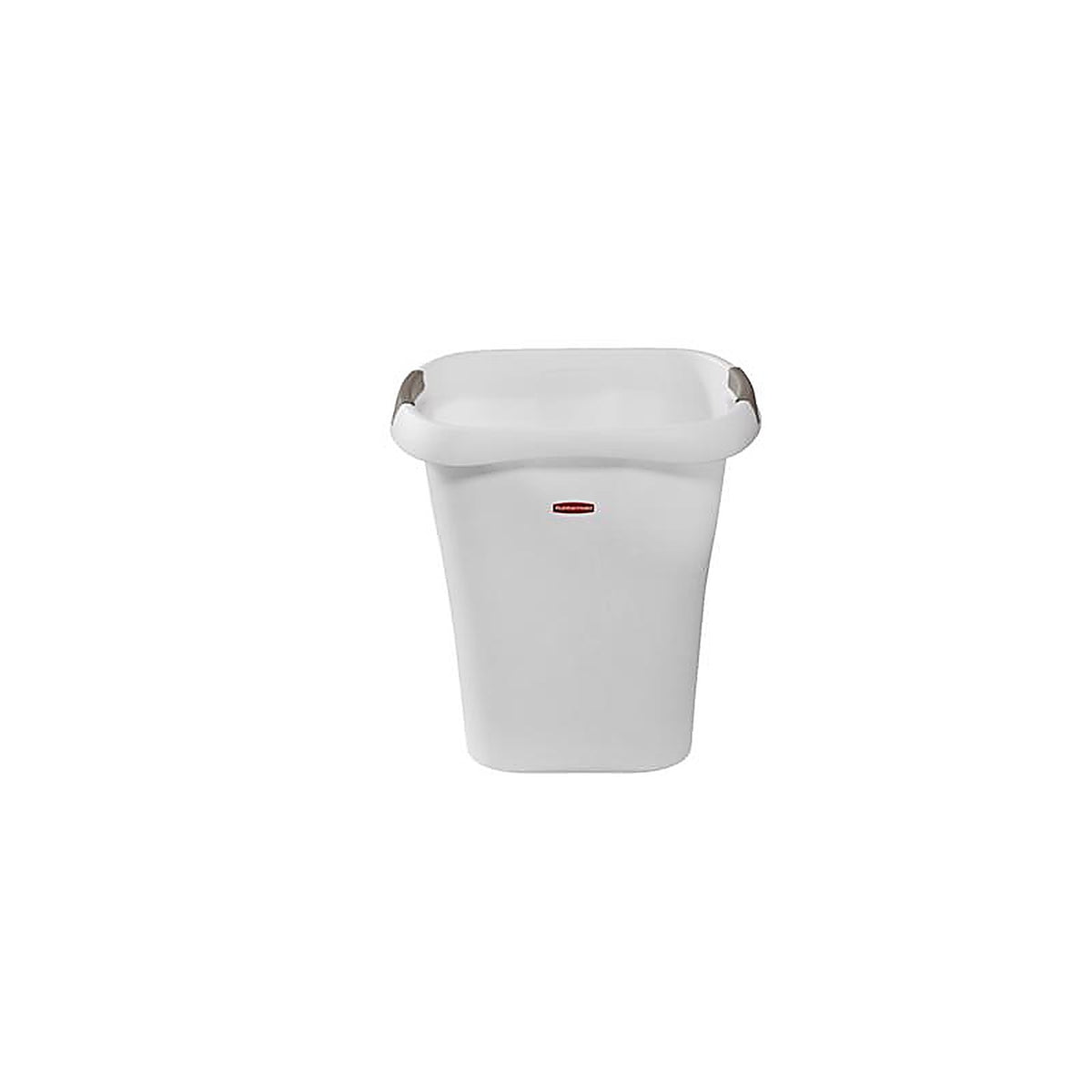 RubberMaid 5L61-00-WHT 5.25 gal White Polypropylene Open Top Wastebasket