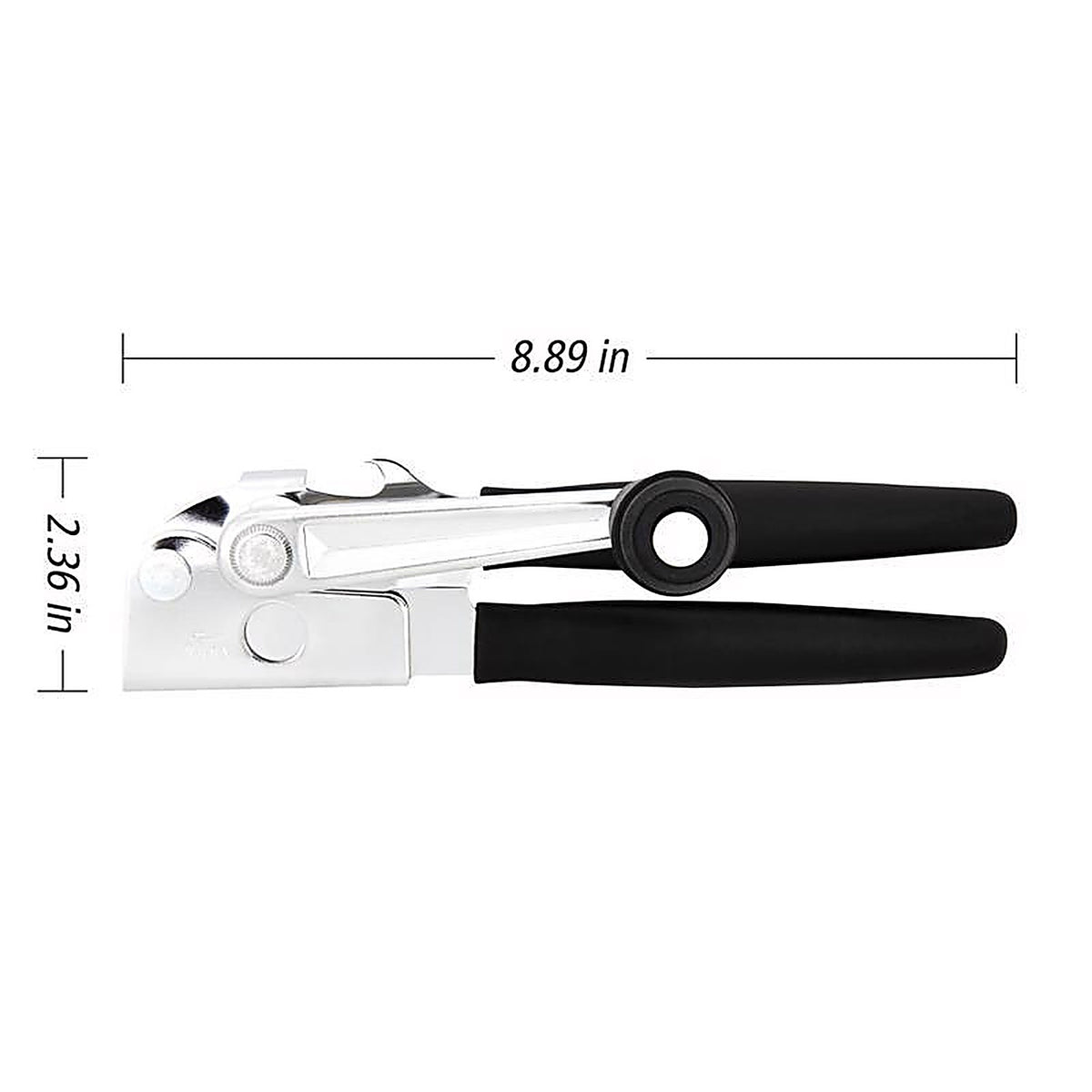 Swing-A-Way - 6090 - Black Stainless Steel Manual Can Opener