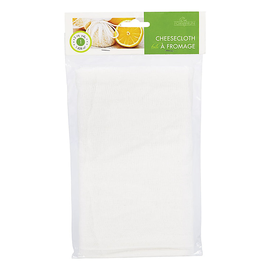 Fox Run 5776 6 in. W x 11 in. L White Cotton Cheese Cloth