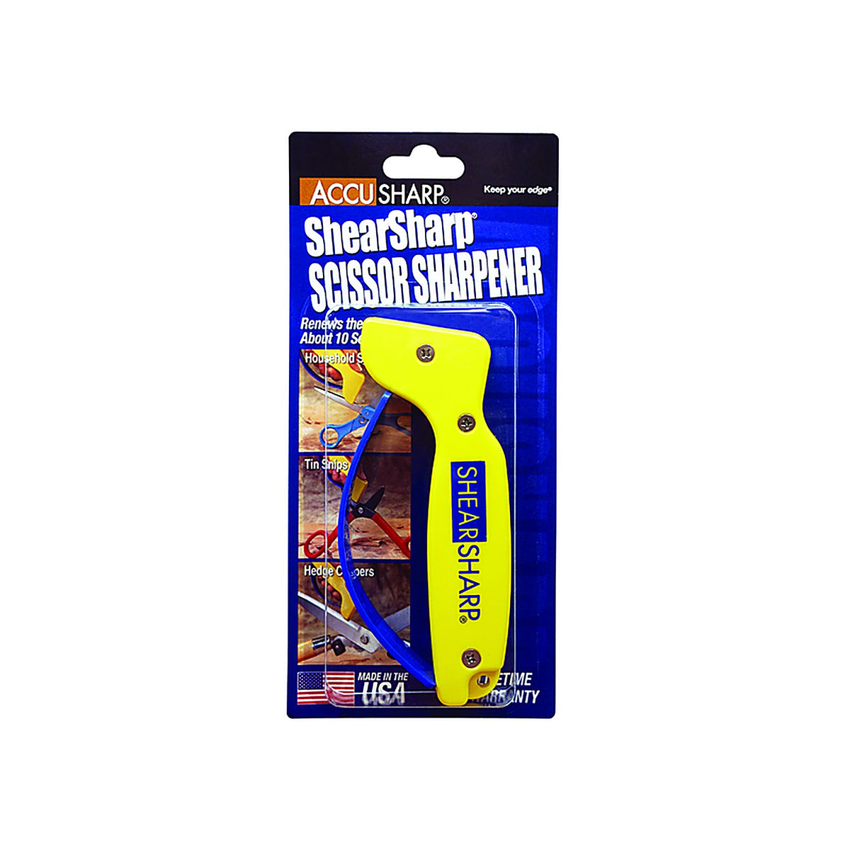 AccuSharp 002 ShearSharp Gloss Tungsten Carbide 1 stage Scissor Sharpener